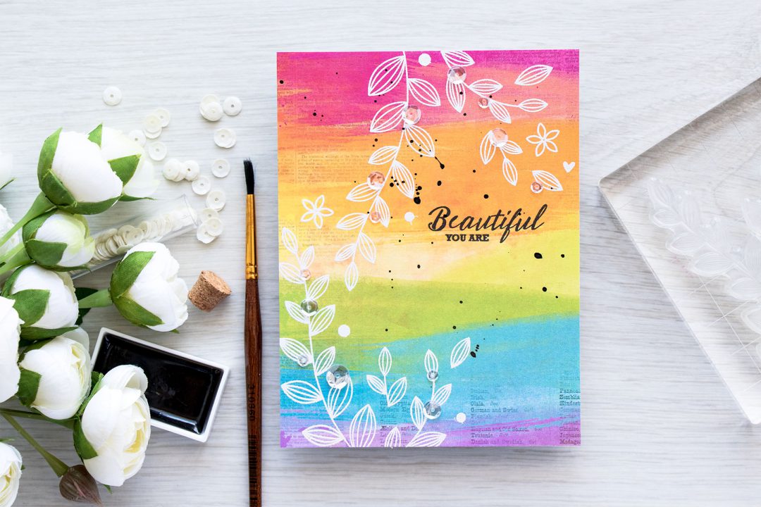 Simon Says Stamp | June 2016 Card Kit - You Are Beautiful