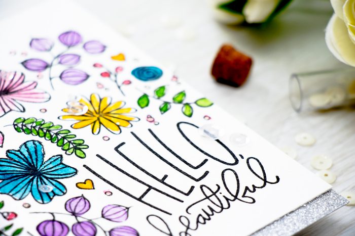 Simon Says Stamp | Hello Beautiful - Loose Watercolor