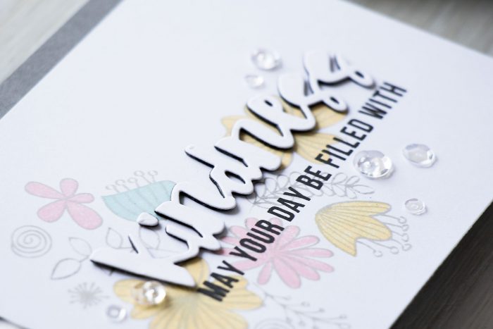 Simon Says Stamp | Subtle Background Stamping - Kindness