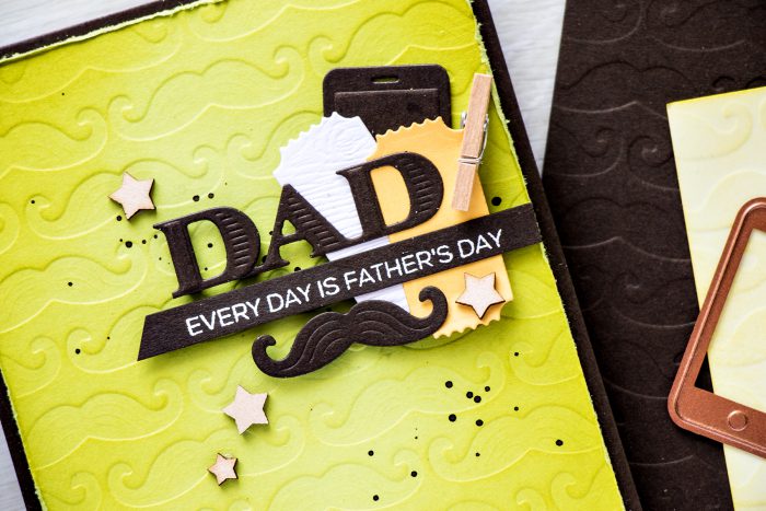 Spellbinders | DIY embossing plates. Father's Day Card. Video