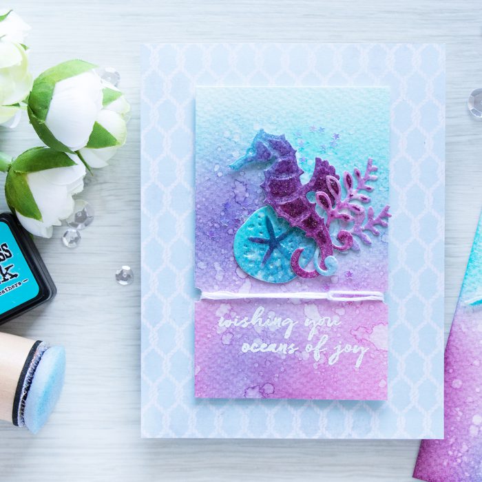 Spellbinders | Adding color and texture to die cuts. Video