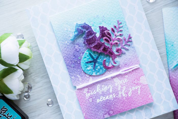 Spellbinders | Adding color and texture to die cuts. Video