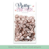 Pretty Pink Posh 6MM METALLIC ROSE GOLD Sequins