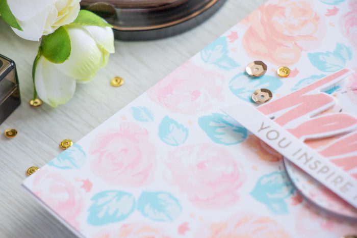 Altenew | Vintage-inspired Rose Stamped Patterns. Video + Giveaway