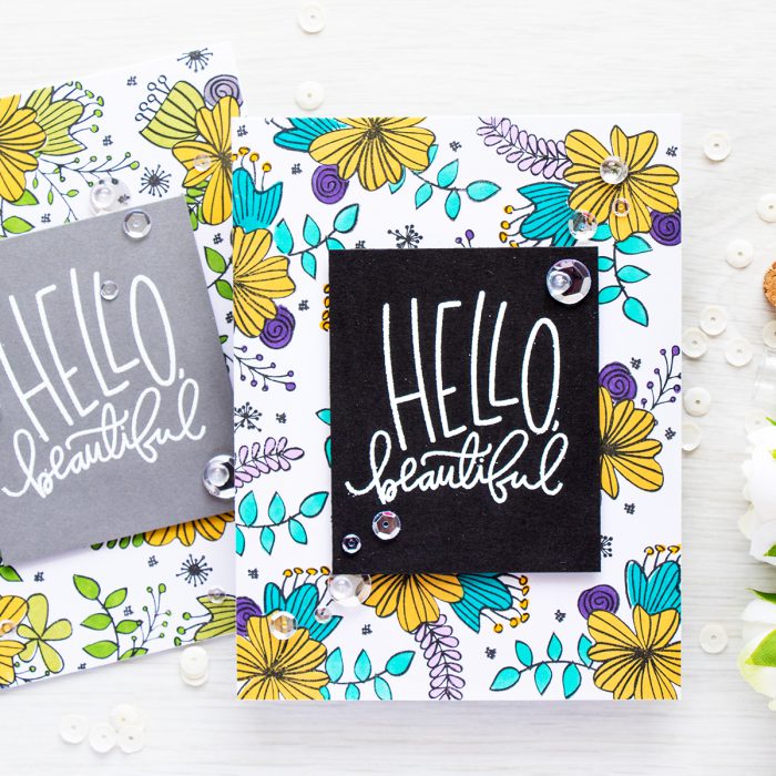Simon Says Stamp | Tips for stamping floral patterns. Video
