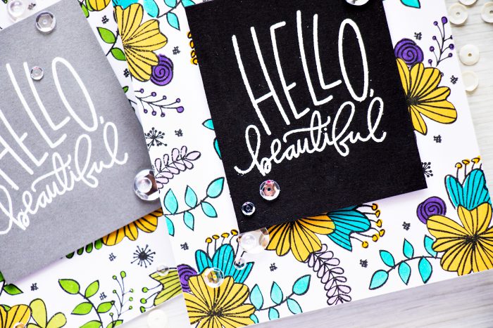 Simon Says Stamp | Tips for stamping floral patterns. Video