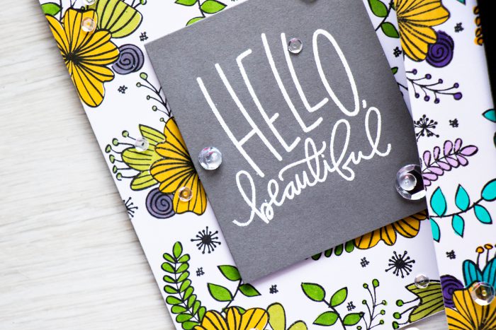 Simon Says Stamp | Tips for stamping floral patterns. Video