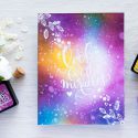 Simon Says Stamp | Galaxy Ink Blended Background - Look For The Miracles