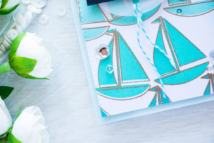 Simon Says Stamp | Ombre Pattern Stamping. You Float My Boat