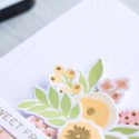 WPlus9 | Add Foiled Accents to your Color Layering Floral images with Heat Embossing. Video and Project by Yana Smakula