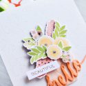 WPlus9 | Add Foiled Accents to your Color Layering Floral images with Heat Embossing. Video and Project by Yana Smakula