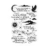 Hero Arts Shakespearean Poetry Stamp Set CM106 