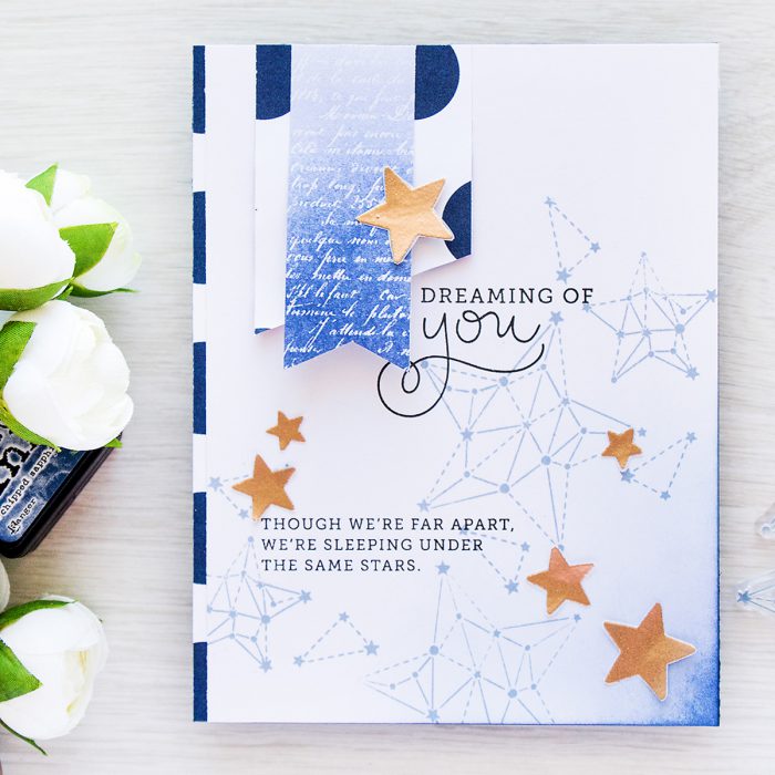 Simon Says Stamp | August 2016 Card Kit - Constellation Stamped Sky