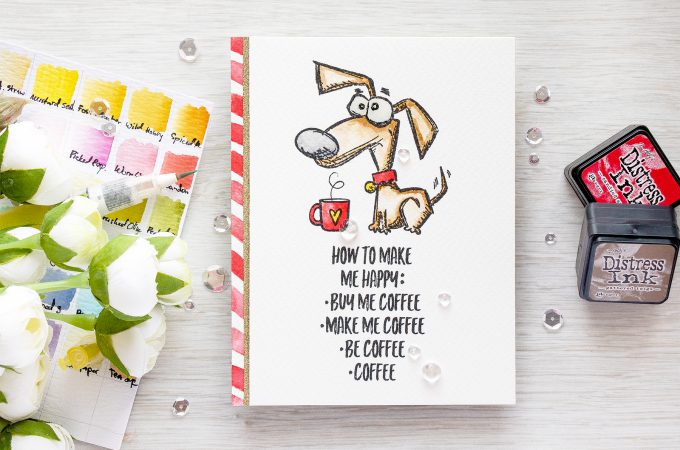 Simon Says Stamp | Masterpiece Box - Crazy Dogs & Coffee