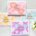 Simon Says Stamp | Sending Sunshine Stamped Floral Pattern Cards with Masterpiece Box Products.