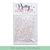 Pretty Pink Posh 3mm Sparkling Clear Sequins
