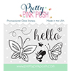 Pretty Pink Posh Blissful Butterflies Stamp Set