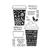 Hero Arts Coffee Cup Tags CL986 