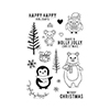 Hero Arts Holiday Animals Stamps