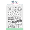 Pretty Pink Posh Camping Friends Stamp Set