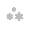 Hero Arts Paper Layering Snowflakes with Frames DI196 