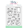 Pretty Pink Posh Fox Friends Stamp Set