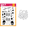 Wplus9 All Year Cheer Clear Stamp and Die Combo