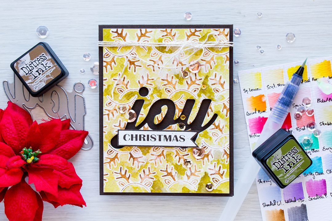 Simon Says Stamp | Christmas Joy Card by Yana Smakula