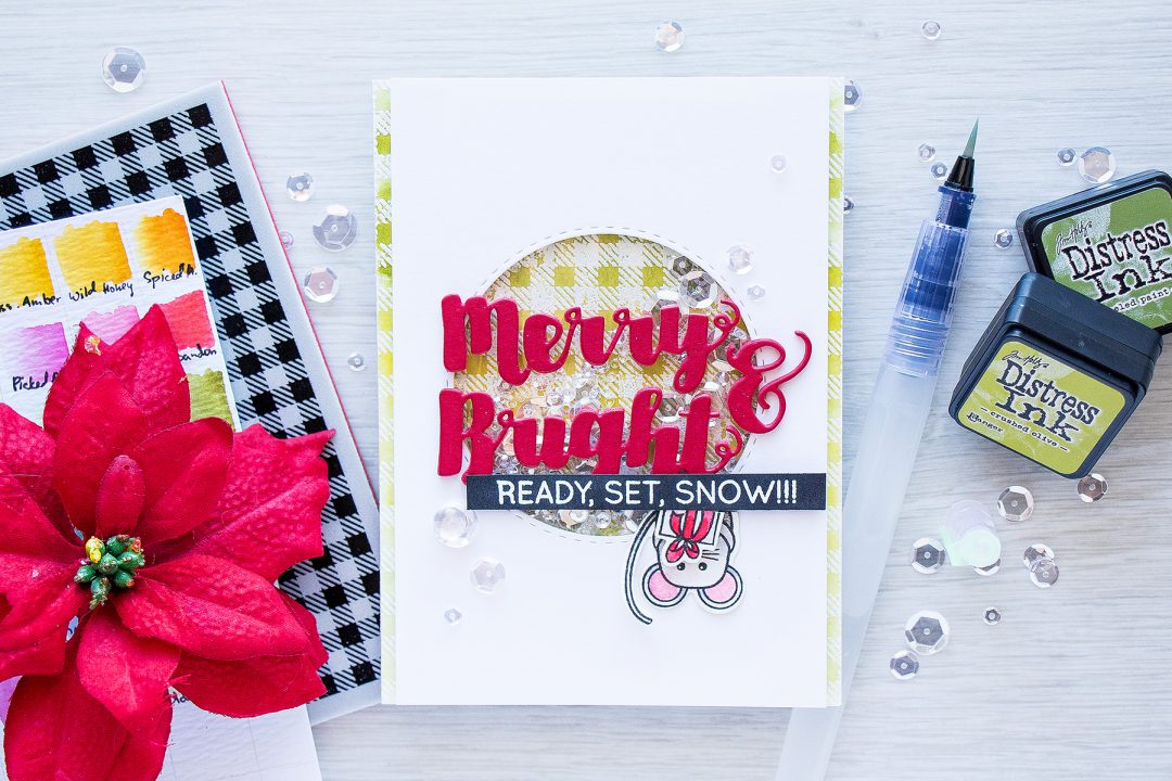 Simon Says Stamp | Merry & Bright Shaker Card