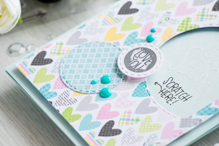 Simon Says Stamp | September 2016 Card Kit - Scratch Off Cards - Love You by Yana Smakula
