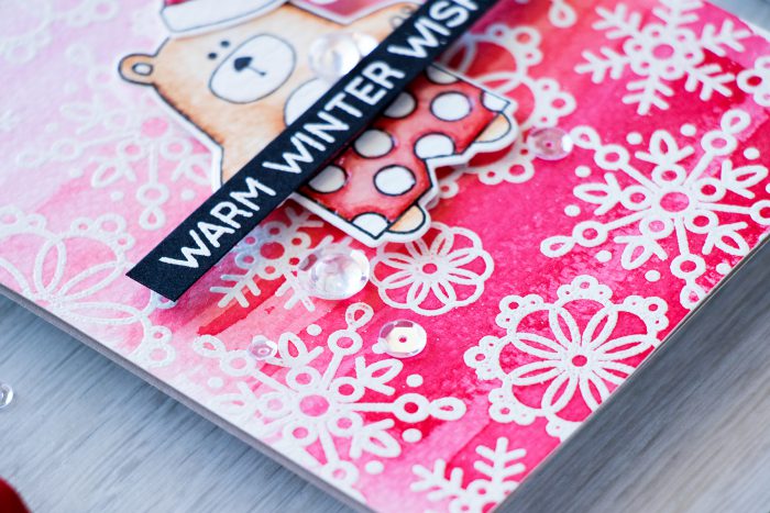 Simon Says Stamp | Warm Winter Wishes Holiday Card with Summertime Animals