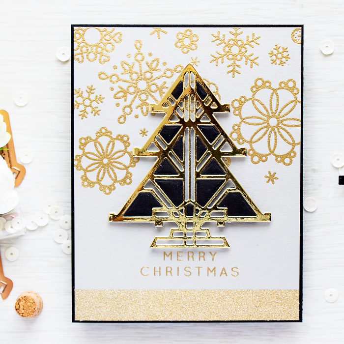 Spellbinders | Art Deco Christmas Card. Video