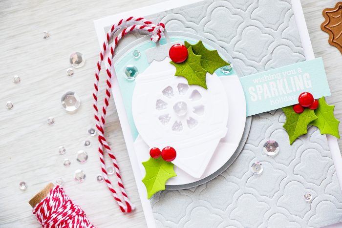 Spellbinders | Sparkling Shaker Christmas Card. Video