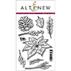 Altenew Poinsettia & Pine Stamp Set