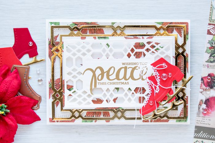 Spellbinders | Ice Skates Holiday Card. Video