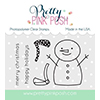 Pretty Pink Posh Happy Snowman Clear Stamp Set
