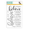 Simon Says Clear Stamps Believe Believe in the Season