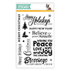 Simon Says Clear Stamps Happy Christmas