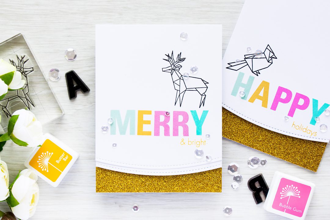 Hero Arts | Origami Christmas Cards