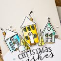 WPlus9 | Snowy Holiday Houses Cards. Video