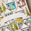 WPlus9 | Snowy Holiday Houses Cards. Video