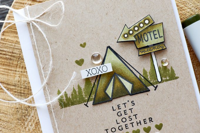 Hero Arts | Let's Get Lost Together - Masculine Valentine's Day Card