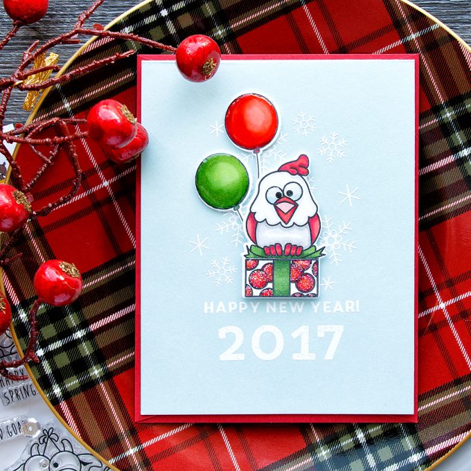 Simon Says Stamp | Happy New Year Chick Card