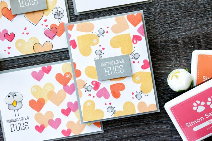 Simon Says Stamp | Tons Of Hearts Four Ways - Easy Valentine's Day Cards