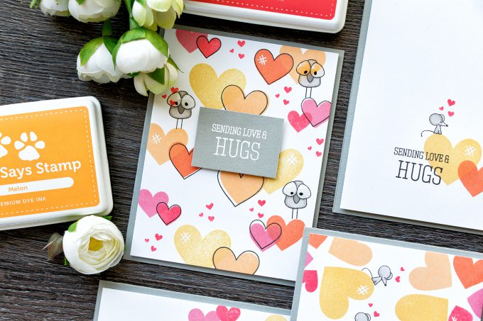Simon Says Stamp | Tons Of Hearts Four Ways - Easy Valentine's Day Cards