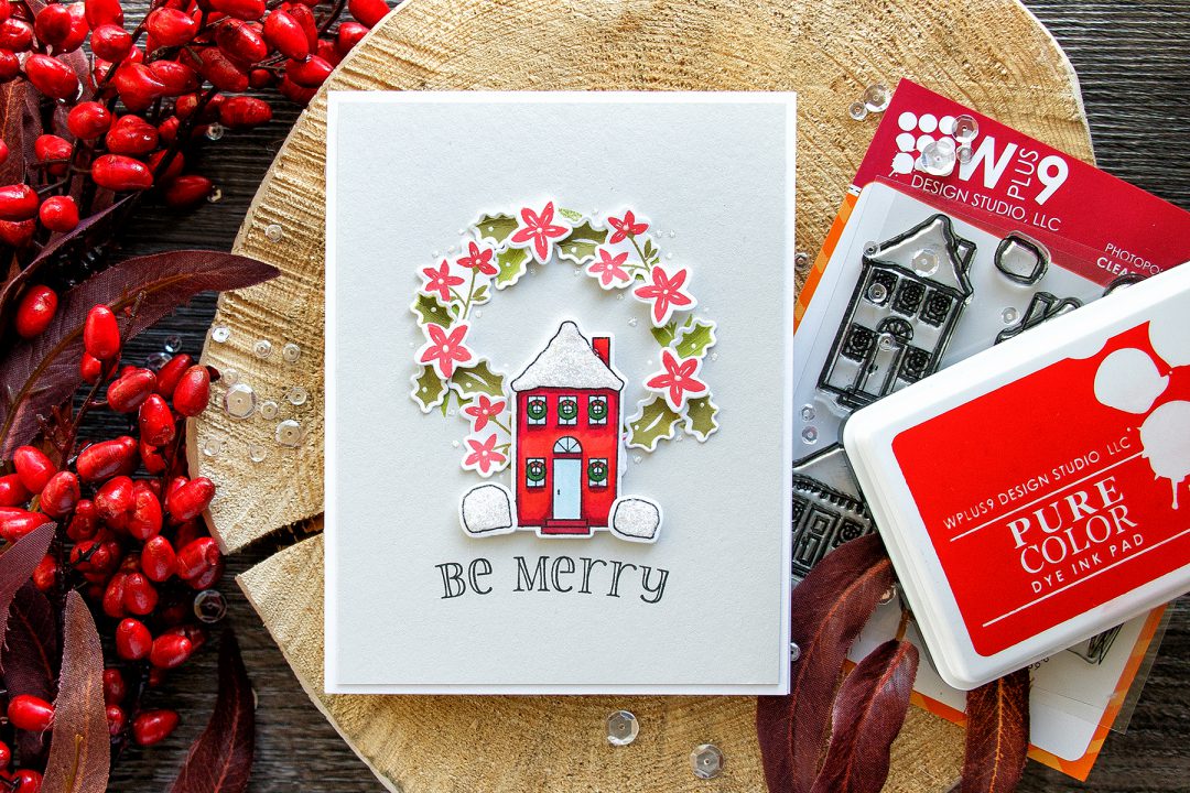 WPlus9 | Be Merry Holiday Card