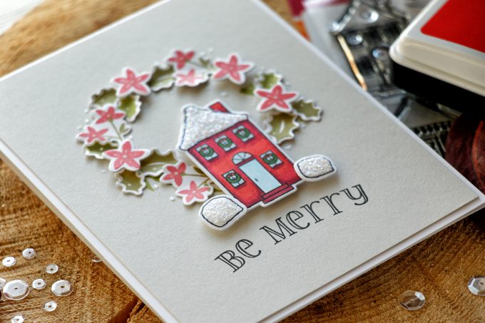 WPlus9 | Be Merry Holiday Card