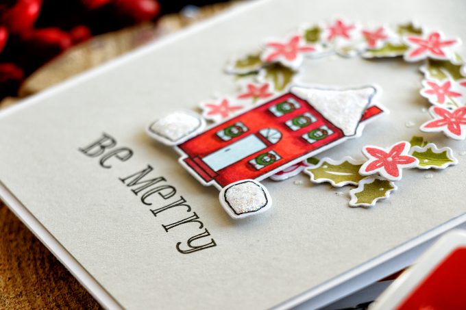 WPlus9 | Be Merry Holiday Card