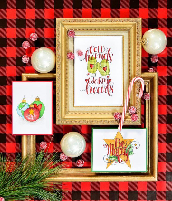 Spellbinders | Christmas Cards with stamps from Tammy Tutterow