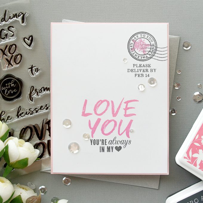 Hero Arts | You're Always In My Heart. January My Monthly Hero Blog Hop + Giveaway